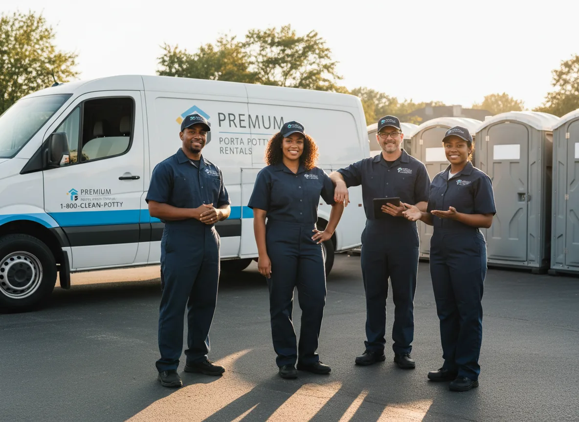 VIP Portable Toilets company in Centuria, WI